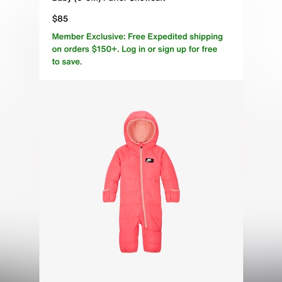 Nike Jackets & Coats Three Months Infant Nike Snowsuit Poshmark